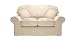 Sofa Workshop Beth small sofa loose covered in Fabulous Natural