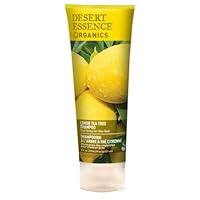 DESERT ESSENCE Organics Lemon Tea Tree Shampoo 8 OZ