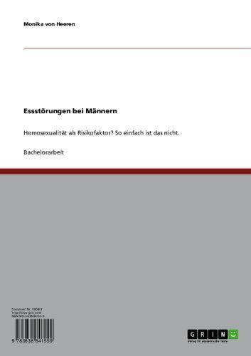 Essstörungen bei Männern: Homosexualität als Risikofaktor? So einfach ist das nicht. (German Edition)