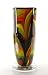 Glass Tropical Vase Beautiful 100% Handblown Art X522