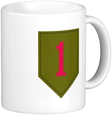 louDEING 1st Infantry Division Classic White Coffee Mug