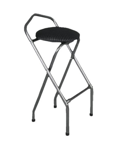 MFG Barhocker Stabilo anthrazit mit Dessin 4, klappbar