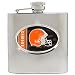 Cleveland Browns NFL 6oz Stainless Steel Hip Flask
