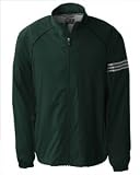 Adidas ClimaProof Men's 3-Stripes Full-Zip Jacket - Zucchini