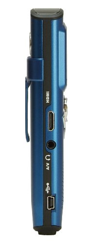 Aiptek PenCam Trio HD 4 GB Camcorder Value Pack (Blue)