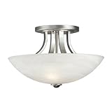 Semi-Flush Ceiling Light Fixture