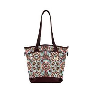 Fleurville Sling Tote Diaper Bag In Nordic Flower