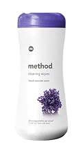 method Cleaning Wipes, Lavender, Case Pack, Six - 30 Count Tubs (180 Wipes)