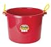 Tools & Hardware : Muck Tub, 70 Qt Red