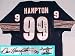 Dan Hampton Autographed Chicago Bears Throwback Blue Jersey with 