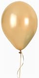 Metallic Balloons 11 in. Gold