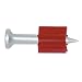 Powers 50026 1-Inch Long by .300-Inch Head Pin, 100 Pack