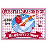 Celestial Seasonings Raspberry Zinger Natural Herbal Tea - 20 Bags
