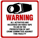 CCTV WARNING SIGNS