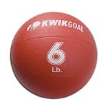 Kwik Goal 6 lb. Core Training Ball (Red)