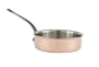 Mauviel 2mm 1.9 qt Copper Saute Pan & Cast Iron Handle & Lid
