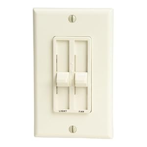 Craftmade CM-3SSDC-W Speed Slide Dual Fan Wall Mount Control