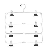 4 TIER FOLDING SKIRT HANGER