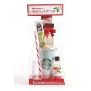 Starbucks Holiday Coffee Cold Gift:Starbucks Sip of Joy Holiday Coffee Cold Cup Gift Set