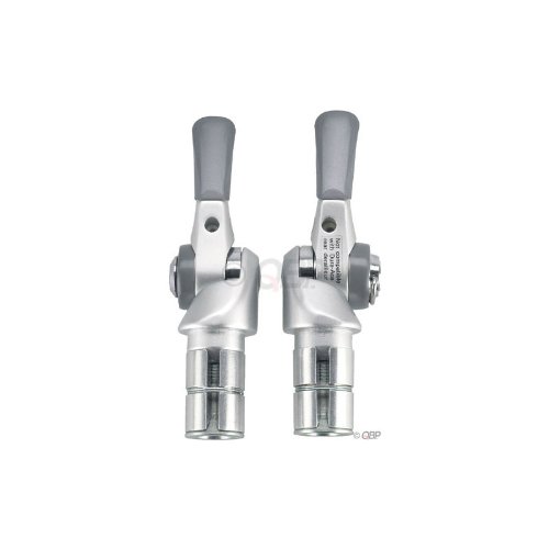 thumbnail image 2 of MicroSHIFT BS-T08 Bar End Shifter Set – 8-Speed Road, Shimano Compatible, Double/Triple 2 of 6
