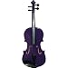 Full Size Violin 4 x 4 With Case - Purple