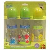 6 Pack of 8oz. Sesame Beginnings Easy Grasp Bottles