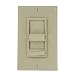 Leviton 6629-3I SureSlide 1.5A Quiet Step Fan Speed Control, Single Pole or 3-Way, Ivory