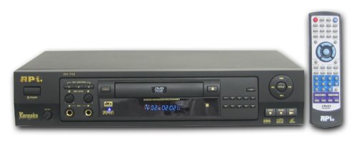 API DV-702 Professional DVD / DVD+R/RW / MPEG4 / CD+G / VCD Rack-Mountable Karaoke Player