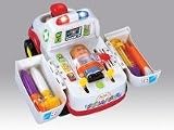 electronic toy ambulance doctor set with lights & sound