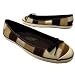 Coach Melisa Brown Patchwork Ballet Flats Shoes 10 New