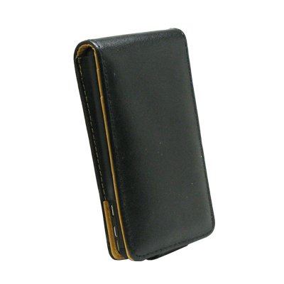 Best Price EMPIRE Black Executive Leather Flip Pouch with Belt Clip for Verizon Motorola Droid X MB810