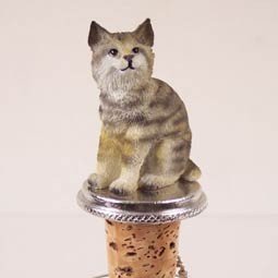 Bobcat Tiny One Bottle Stopper
