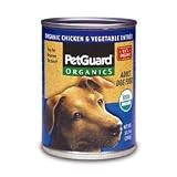 PetGuard Next to Nature Organic Chicken and Vegetable Entree for Dogs (12/12.7-oz cans)
