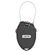 ABUS Fahrradschloss 201/70 C/SB, schwarz, 70 cm / 1,6 mm
