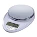 EatSmart Precision Pro Digital Kitchen Scale, White Chrome