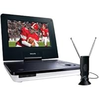 PHILIPS PET729/37 7 PORTABLE WIDESCREEN LCD HDTV WITH CD/MP3 PLAYBACK