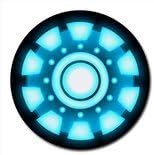 Iron Man Arc Reactor Logo Round Mousepad Mouse Mat