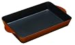 Lodge Color Enamel 4-1/4-Quart Roaster, Cafe Brown