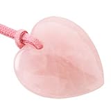 Rose Quartz Heart Pendant