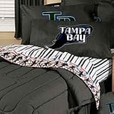 MLB Tampa Bay Devil Rays - Denim Bed In A Bag - Full Size Bedding Set