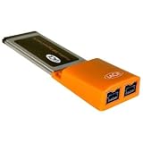 LaCie 130992 2-port ExpressCard FireWire Adapter. 2PORT FIREWIRE 800 EXPRESSCARD 9PIN FWCON. 2 x 9-pin IEEE 1394b FireWire - Plug-in Module