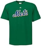 New York Mets Majestic Green St. Patrick's Day T-Shirt