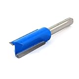 uxcell ルータービット　カッター　ストレート　ブレード　シルバートーン　ブルー　木製