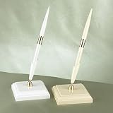 White Square Base Pen