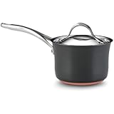 Anolon Nouvelle Copper Hard Anodized Nonstick 2-Qt. Covered Saucepan