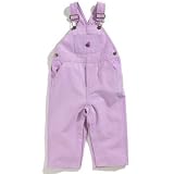 Carhartt Kids Girls Toddler Washed Canvas Bib Overall