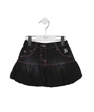 Baby K black denim puffball skirt