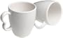 Pfaltzgraff A la Kart Grafitti Mugs, Set of 4