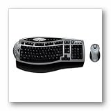 Microsoft Wireless Optical Desktop 3.0 Comfort Edition – Keyboard – wireless