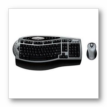 Microsoft Wireless Optical Desktop 3.0 Comfort Edition - Keyboard - wireless ( RF ) - 104 keys - Yes - mouse - RF USB / PS/2 receiver - PS/2, USB - OEM (pack of 3 )
